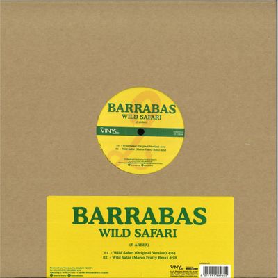 Bohannon, Barabbas — LET’S START THE DANCE PART II / WILD SAFARI vinyl cover