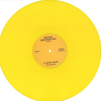 Divine Situation — Moton Records Inc Presents vinyl cover