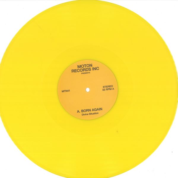 Divine Situation — Moton Records Inc Presents vinyl cover
