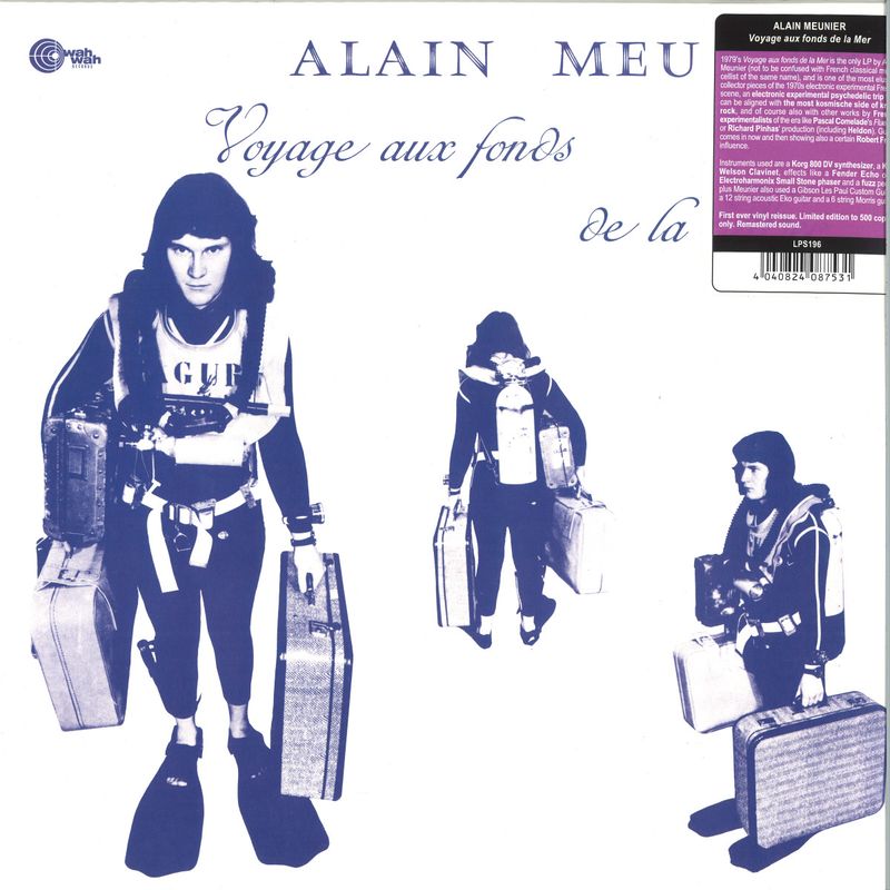 Alain Meunier — Voyage Aux Fonds De La Mer vinyl cover