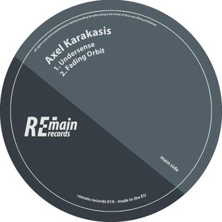 Axel Karakasis — Undersense EP vinyl cover
