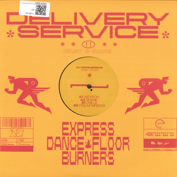 DJ Swisherman — STREET TACTICS vinyl cover