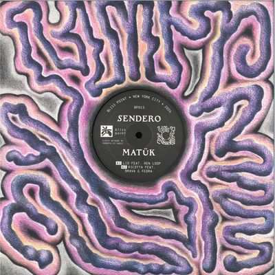 MatÜK — SENDERO EP vinyl cover