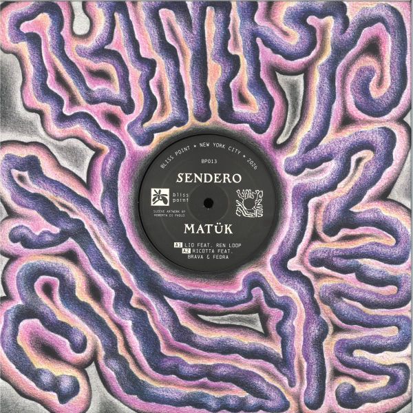 MatÜK — SENDERO EP vinyl cover