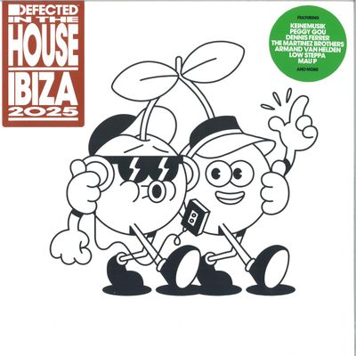 Various — Defected In The House Ibiza 2025 (3x12") vinyl cover