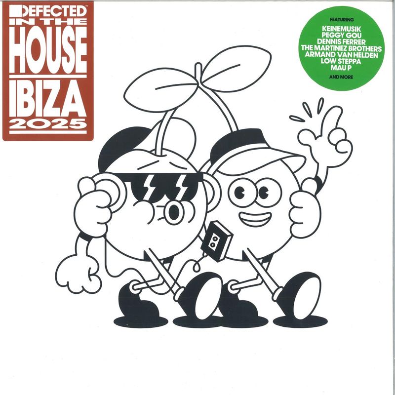 Various — Defected In The House Ibiza 2025 (3x12") vinyl cover