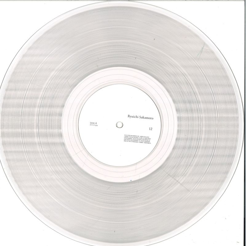 Ryuichi Sakamoto — 12 (2x12") vinyl cover