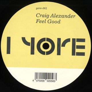 Craig Alexander — Feel Good EP vinyl cover