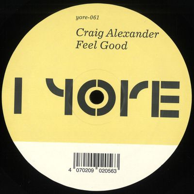 Craig Alexander — Feel Good EP vinyl cover