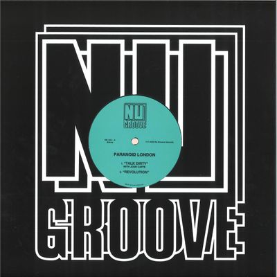 Paranoid London — Talk Dirty / Revolution vinyl cover
