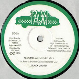 Black Uhuru — Sensimelia (Limited Edition) vinyl cover