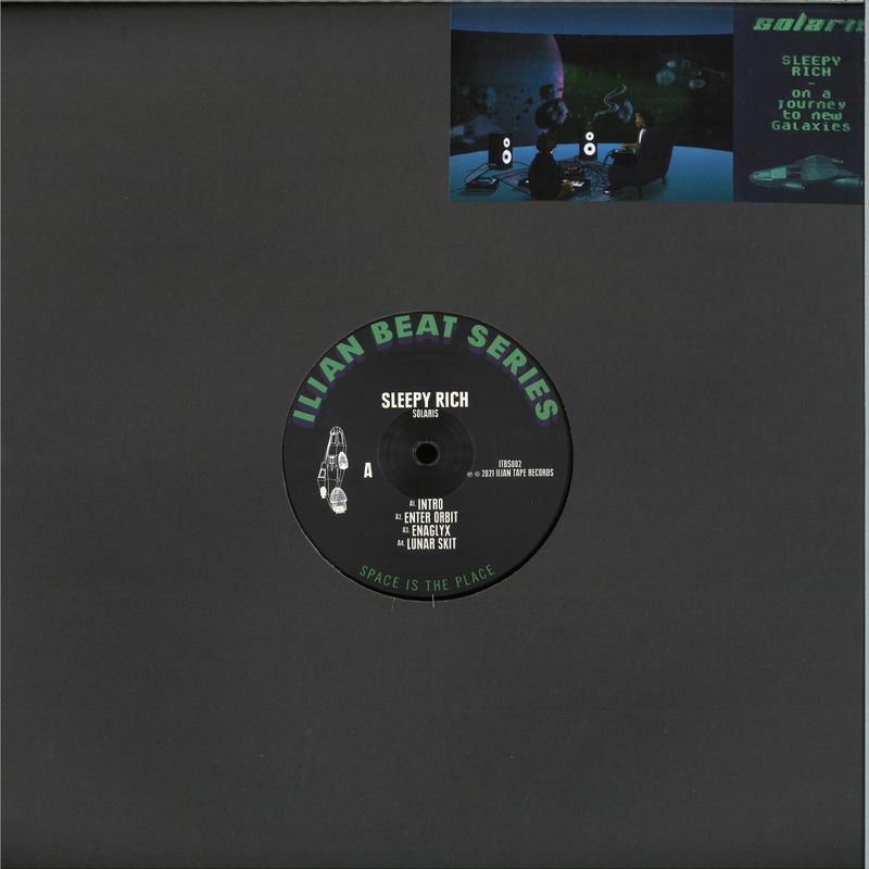 Sleepy Rich — Solaris vinyl cover