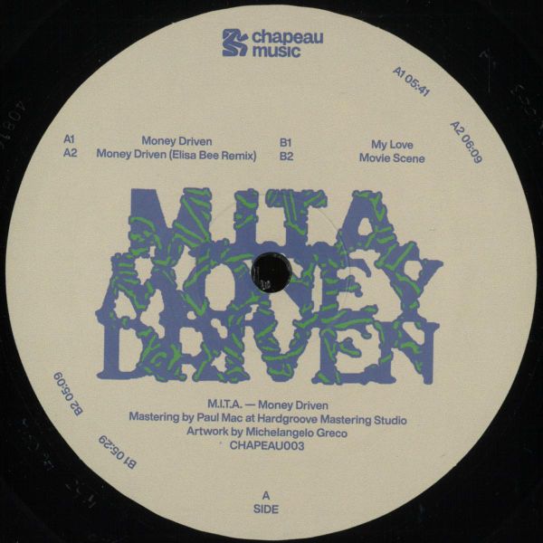 M.I.T.A. — Money Driven vinyl cover