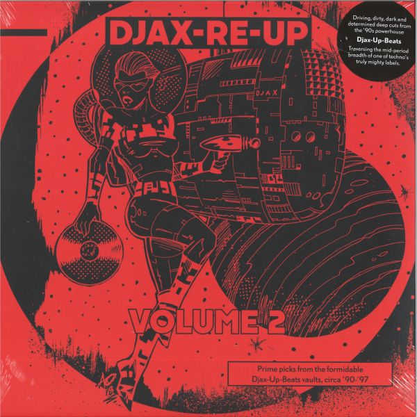 Various — DJAX-RE-UP VOLUME 2 LP 2x12" vinyl cover