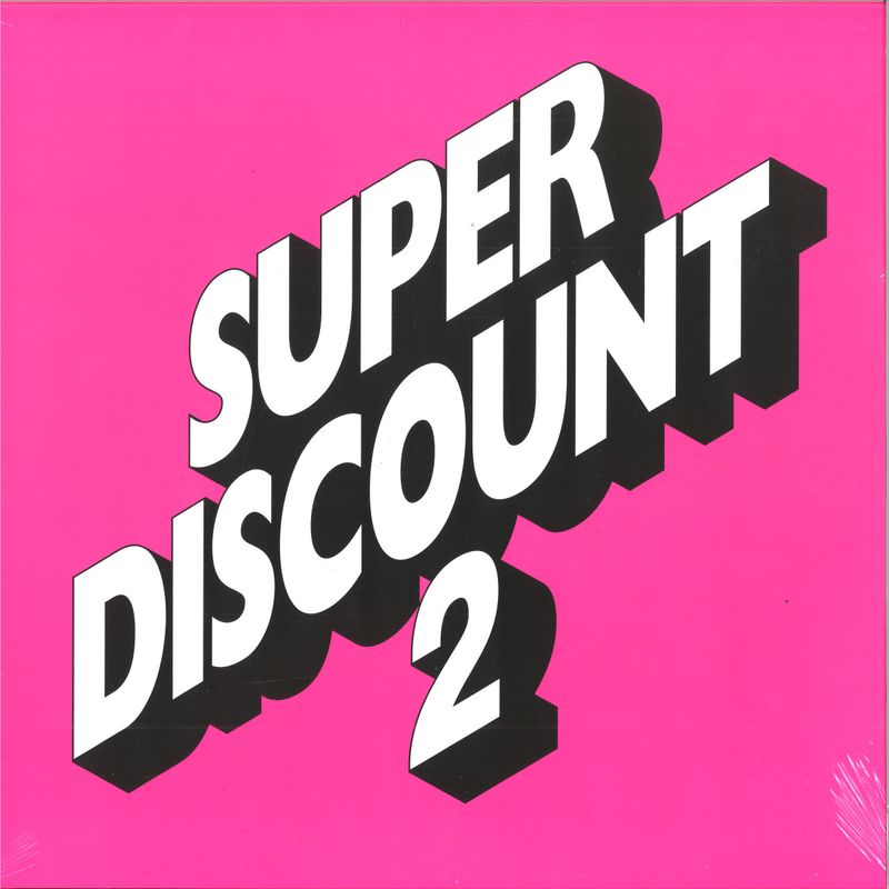 Etienne De Crecy — Super Discount 2 LP 2x12" vinyl cover
