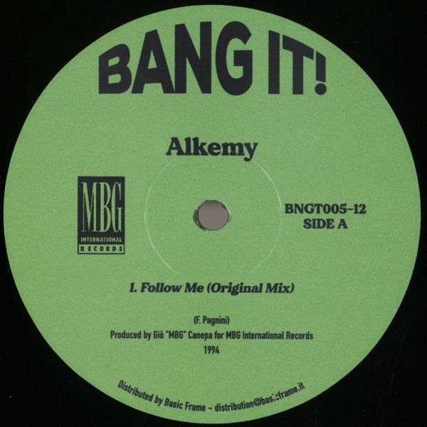 Alkemy — Follow Me / The Trap vinyl cover