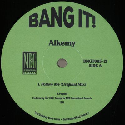 Alkemy — Follow Me / The Trap vinyl cover