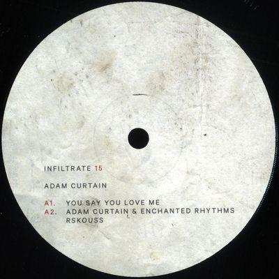 Adam Curtain — You Say You Love Me vinyl cover