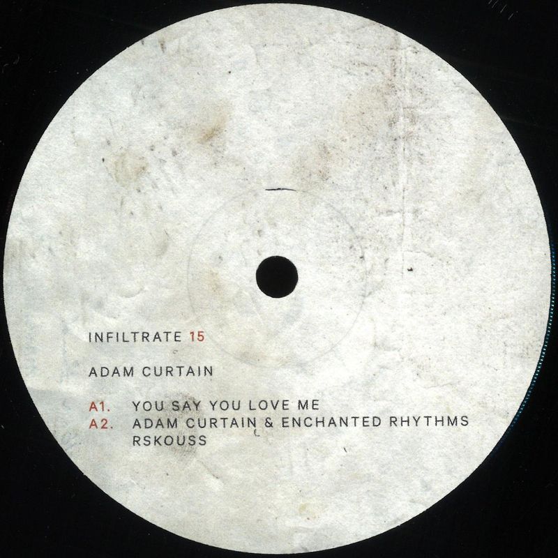 Adam Curtain — You Say You Love Me vinyl cover