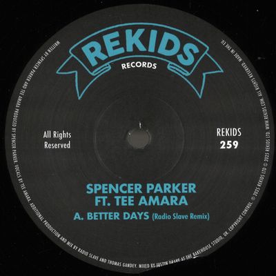 Spencer Parker, Tee Amara — Better Days vinyl cover