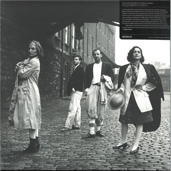 Operating Theatre — SPRING IS COMING WITH A STRAWBERRY IN THE MOUTH / RAPID EYE MOVEMENTS 2x12" vinyl cover