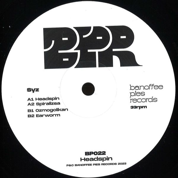 Syz — Headspin vinyl cover