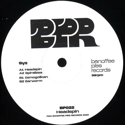 Syz — Headspin vinyl cover