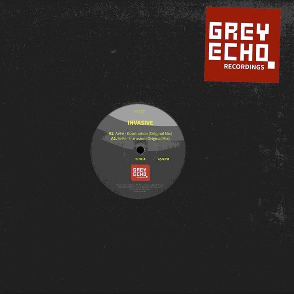 AeFe — Invasive EP vinyl cover