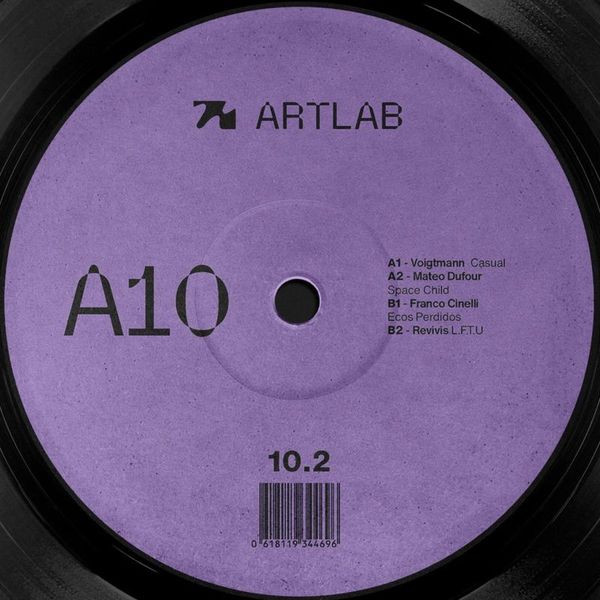 Voigtmann, Mateo Dufour, Franco Cinelli, Revivis — Artlab 10 Anniversary Vol.2 vinyl cover