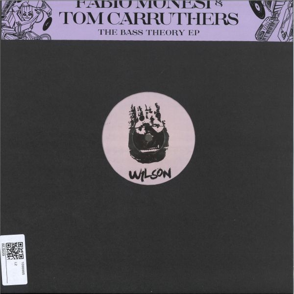 Fabio Monesi, Tom Carruthers — The Bass Theory EP vinyl cover