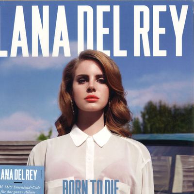 Lana Del Rey — Born To Die LP vinyl cover