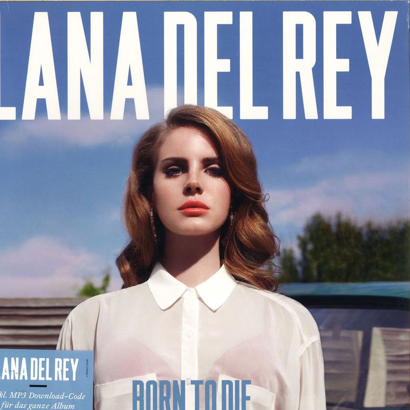 Lana Del Rey — Born To Die LP vinyl cover