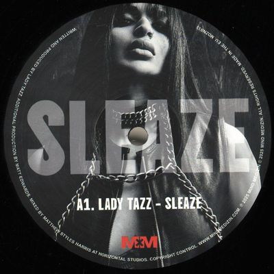 Lady Tazz — Sleaze vinyl cover