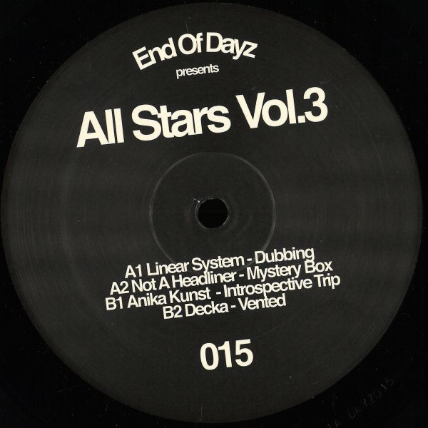 Various — All Stars Vol.3 vinyl cover