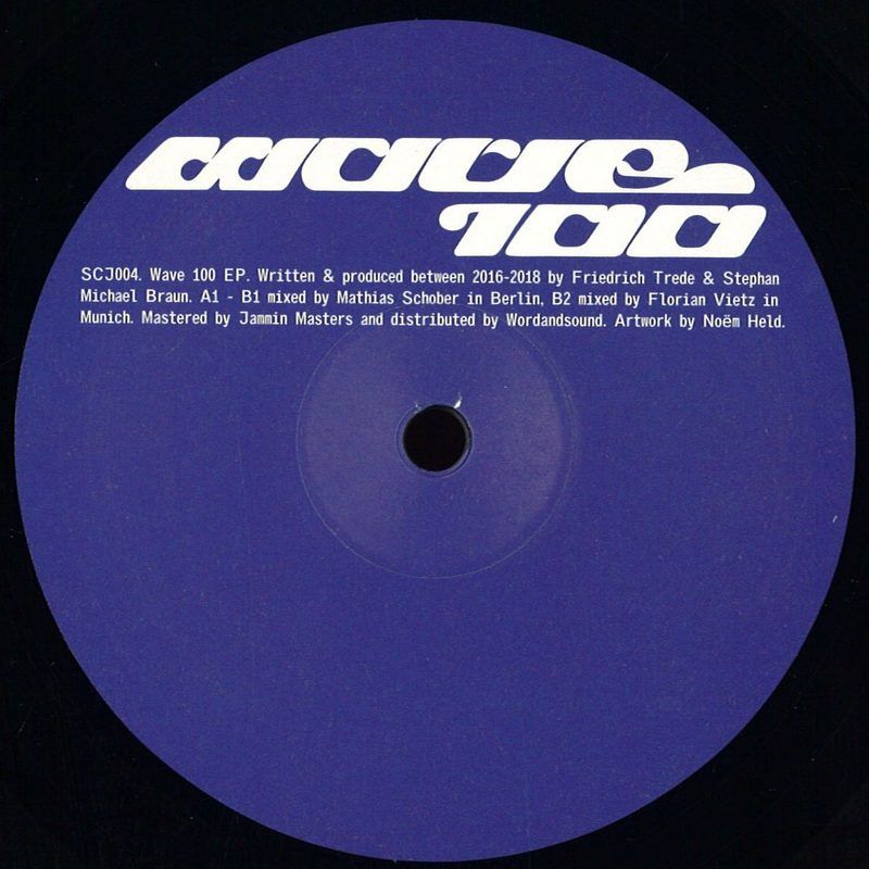 Rhode&Brown — Wave 100 Ep vinyl cover