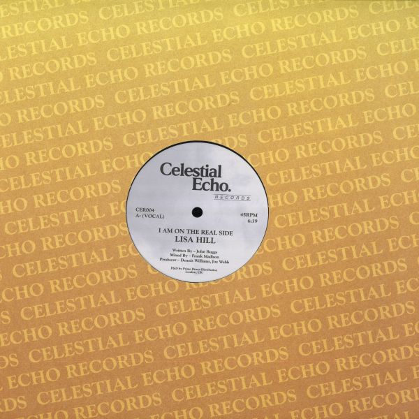 Lisa Hill — I Am On The Real Side vinyl cover