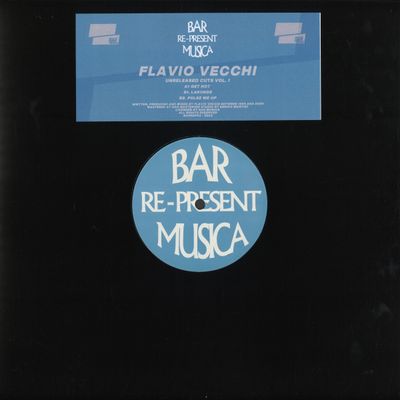 Flavio Vecchi — Unreleased Cuts Vol. 1 vinyl cover