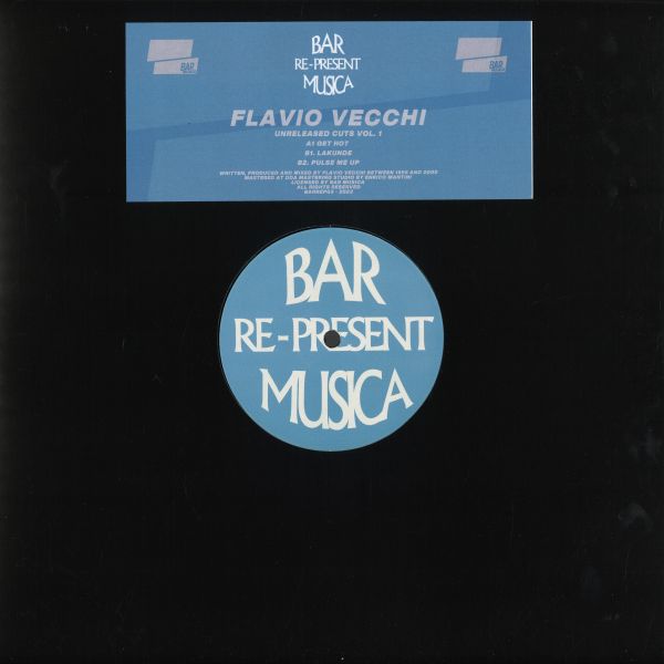 Flavio Vecchi — Unreleased Cuts Vol. 1 vinyl cover