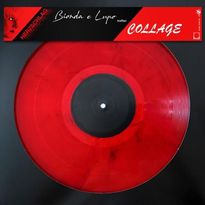 Bionda e Lupo, Collage — Herzschlag vinyl cover