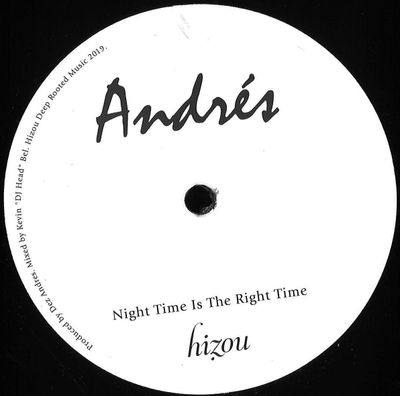 Andrés — All U Gotta Do Is Listen vinyl cover