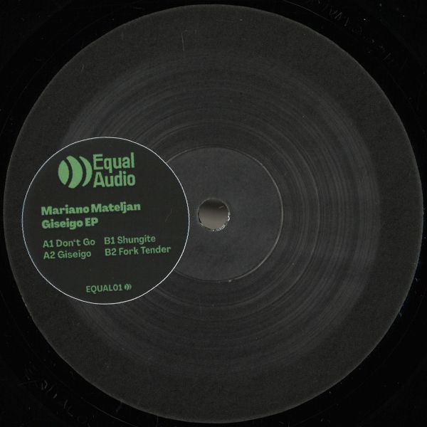 Mariano Mateljan — Giseigo EP vinyl cover