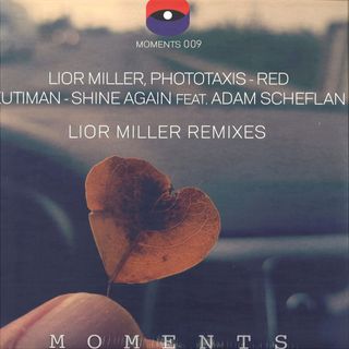 Lior Miller, Phototaxis, Kutiman — Red / Shine Again ft. Adam Scheflan vinyl cover