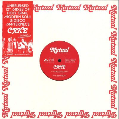 Cake — Make Up your Mind / Let Your Body Go vinyl cover