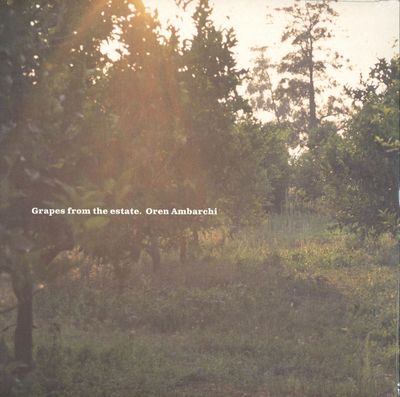 Oren Ambarchi — Grapes From The Estate 2x12" vinyl cover