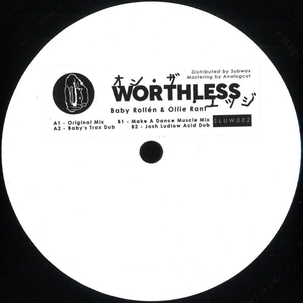Baby Rollén, Ollie Rant — Worthless vinyl cover
