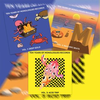 Various — 10 Years Of Monologues Records: Sales Pack 3x12" vinyl cover