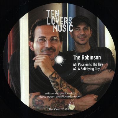 The Robinson, Takahiro Fuchigami — The Coin EP Vol.2 vinyl cover