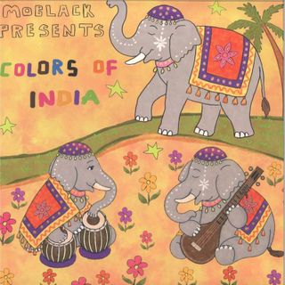 Rameff, Heffy, Bull, Jems — MoBlack presents COLORS OF INDIA vinyl cover