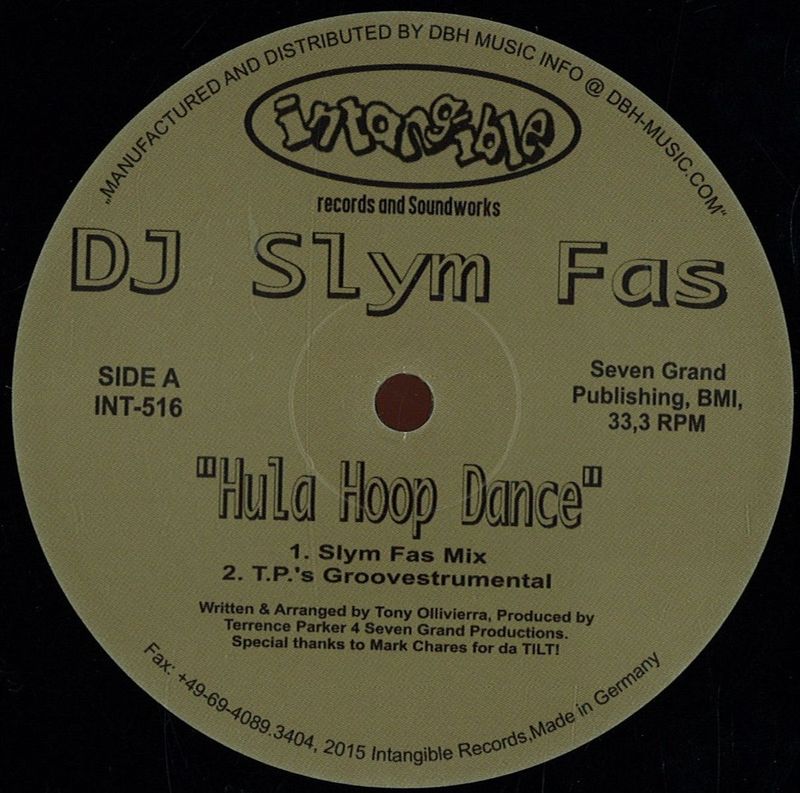 Dj Slym Fas — Hula Hoop Dance/ Memories vinyl cover