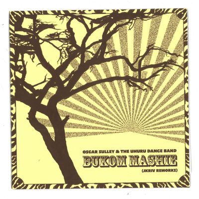 Oscar Sulley, The Uhuru Dance Band — Bukom Mashie vinyl cover